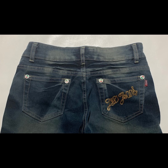 Jeans wear denim shorts, junior size - Picture 6 of 7
